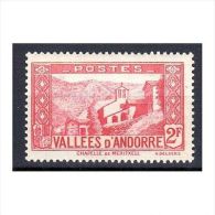 Timbre Andorre N°81 Paysage Neuf Sans Charnière - Otros & Sin Clasificación