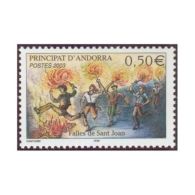 Timbre Andorre Français N°581 - Altri & Non Classificati