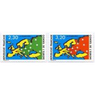 Timbres De Service France N°104 Et 105 - Altri & Non Classificati