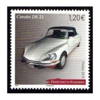 Timbre Andorre Français N°765 Citroën DS - Sonstige & Ohne Zuordnung