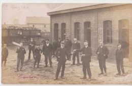 Carte Photo Saint Ghislain   Chemin De Fer - Saint-Ghislain