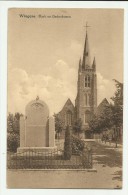 Wingene      *  De Kerk En Gedenksteen - Wingene