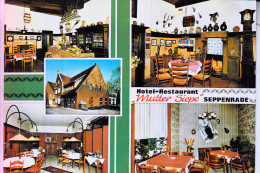 4710 LÜDINGHAUSEN - SEPPENRADE, Hotel "Mutter Siepe", Klapp-Karte - Lüdinghausen