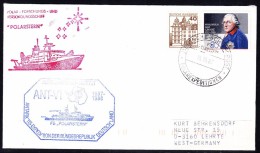 ANTARCTIC, GERMANY, FS"POLARSTERN", 15.10.1987 ,  2 Cachets ANT-VI,  Look Scan !! 14.12-05 - Expediciones Antárticas