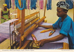 Western Nigeria - Iseyin - Hand Loom Weaver - Nigeria