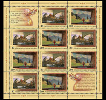 Liechtenstein - Postfris / MNH - Sheet Joint-Issue Rusland 2013 - Ungebraucht