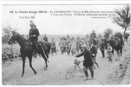 EN CHAMPAGNE CONVOI DE 400 ALLEMANDS  FAITS PRISONNIERS  A VILLE SUR TOURBE ****   A SAISIR     ***** - Ville-sur-Tourbe