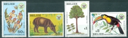 Belize 1982 Animals, Orchid MNH** - Lot. 4419 - Orchidee