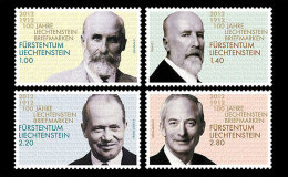 Liechtenstein - Postfris / MNH - Complete Set 100 Jaar Postzegels 2012 - Unused Stamps