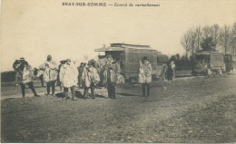 80 - Bray-sur-Somme ; Convoi De Ravitaillement . - Bray Sur Somme