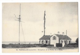 Cpa: 44 PREFAILLES (ar. Saint Nazaire) Sémaphore De La Pointe Saint Gildas N° 39 - Préfailles