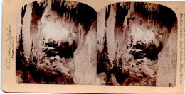 Stereofoto - Fairy Grotto, Niagara Falls, USA, Die Feen - Grotte, Niagarafälle Ca 1895 - Stereoscopes - Side-by-side Viewers