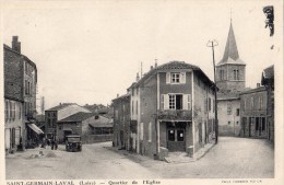 SAINT-GERMAIN-LAVAL QUARTIER DE L'EGLISE - Saint Germain Laval