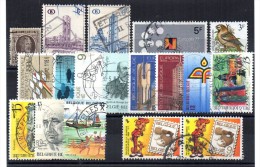 BELGIO, BELGIUM, BELGIEN, BELGIQUE  Old And Recent Used Stamps - Colecciones