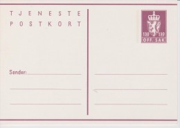 Norway Postal Stationery Coat Of Arms ** - Postwaardestukken
