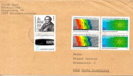 ALLEMAGNE. N°865-6 De 1979 Sur Enveloppe Ayant Circulé. Prix Nobel De Physique/Einstein Et Max Von Laue. - Albert Einstein