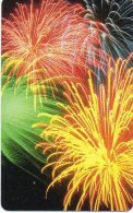 Feu D'artifice Carte Calendrier 1997 France Calendar - Other & Unclassified