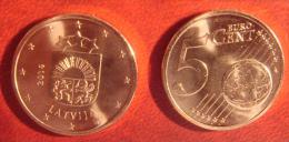 Latvia / Lettonia / Lettland 2014 EURO COIN  5 Euro Cents  UNC - Latvia