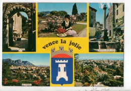 Delcampe - 06 - VENCE-LA-JOLIE . CITÉ DES PEINTRES . MULTI-VUES . BLASON, ÉCUSSON, ARMOIRIES - Réf. N°13287 - - Vence