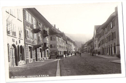 ZURZACH: Oberflecken, Animierte Strassen-AK ~1920 - Zurzach