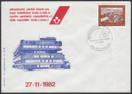 Yugoslavia 1982, Illustrated Cover "Health Centre Koper", W./special Postmark "Izola", Ref.bbzg - Other & Unclassified