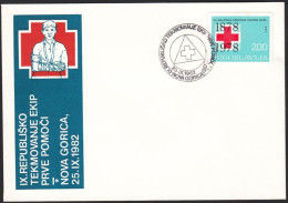 Yugoslavia 1982, Illustrated Cover "The Competition In First Aid", W./special Postmark "Nova Gorica", Ref.bbzg - Andere & Zonder Classificatie