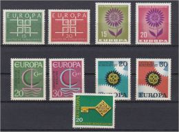 1361b: Lot BRD- Europa CEPT Postfrisch **, Versand In Pergamintüte Mit Sondermarkenfrankatur - Sammlungen