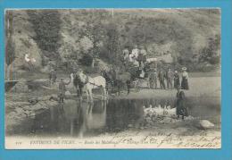 CPA 110 - Métier Passage D´un Gué - Route Des Malavaux Environs De VICHY 03 - Vichy