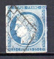 5/ France  : N° 4 Oblitéré  , Cote : 60,00 € , Disperse Belle Collection ! - 1849-1850 Ceres