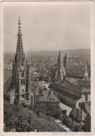 Esslingen Am Neckar - S/w Frauenkirche Mit Dominikaner Und Stadtkirche - Esslingen