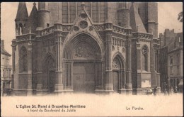 Molenbeek - Eglise St Rémy - Le Porche - St-Jans-Molenbeek - Molenbeek-St-Jean