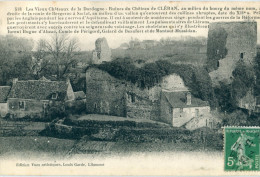 24 - Cléran : Ruines Du Château - Andere Gemeenten