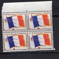 France 1964.Franchise Militaire N° 13.Drapeaux.** - Military Postage Stamps