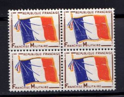 France 1964.Franchise Militaire N° 13.Drapeaux.** - Military Postage Stamps