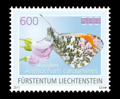 Liechtenstein - Postfris / MNH - Vlinders (600) 2012 High Value! - Nuovi