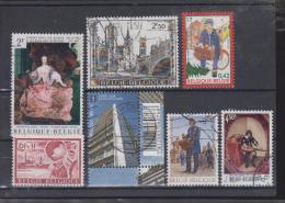 Belgique Lot De 7 Timbres O Différents - Used Stamps