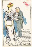 Illustrateur ROBERT Lucien, Art Nouveau Couple,danse Valse,  Publicité Maggi, - Robert