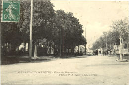 21/CPA - Gevrey Chambertin - Place Des Maronniers - Gevrey Chambertin