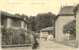 38/CPA - Viriville - Avenue De La Gare - Viriville