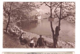 Sur Les Rives DU LEMAN  Very Fine Used Post Card  To Rome 23-1-1921 - Autres & Non Classés