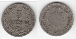 **** URUGUAY - 5 CENTESIMOS 1901 **** EN ACHAT IMMEDIAT !!! - Uruguay