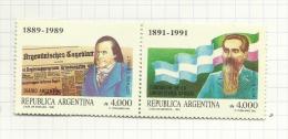 Argentine N°1757, 1758  Neufs** Cote 3 Euros - Unused Stamps