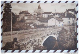 Q105 SAINT LAURENT SUR GORRE LE PONT 1952 2 SCANS - Saint Laurent Sur Gorre