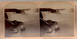 Stereofoto - General View From Suspension Bridge, Niagara Falls 1894 - Visionneuses Stéréoscopiques