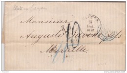 RUSSIE  LETTRE D'ODESSA (UKRAINE) AVEC CORRESPONDANCE - Cartas & Documentos