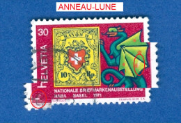 1971 N° 493 PHOSPHORESCENTES OBLITÉRÉ - Plaatfouten