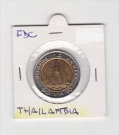 TAILANDIA   10 BAHT BIMETALLICO FDC - Thaïlande