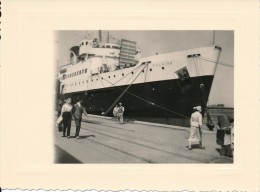 Photo Ancienne Le Paquebot Falaise - Liaison Saint-Malo - Southampton - Barcos