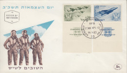 Enveloppe  1er  Jour  ISRAEL   14éme  Anniversaire  De  L´Etat   1962 - FDC