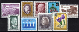 ÖSTERREICH 1978 **- 1986 ** Europa CEPT - Alle Ausgaben MNH - Collections